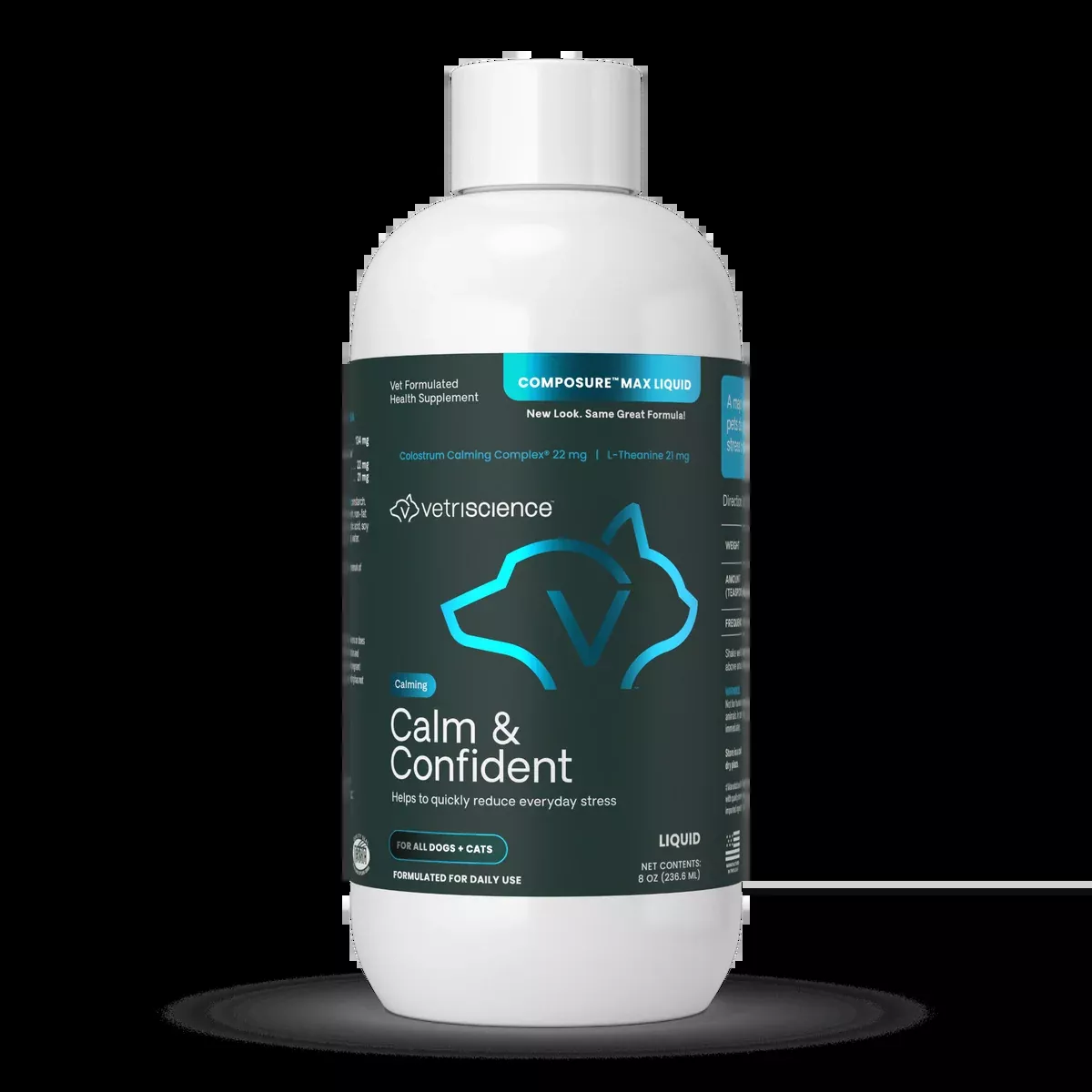 Vetriscience Calm & Confident Liquid for Dogs & Cats