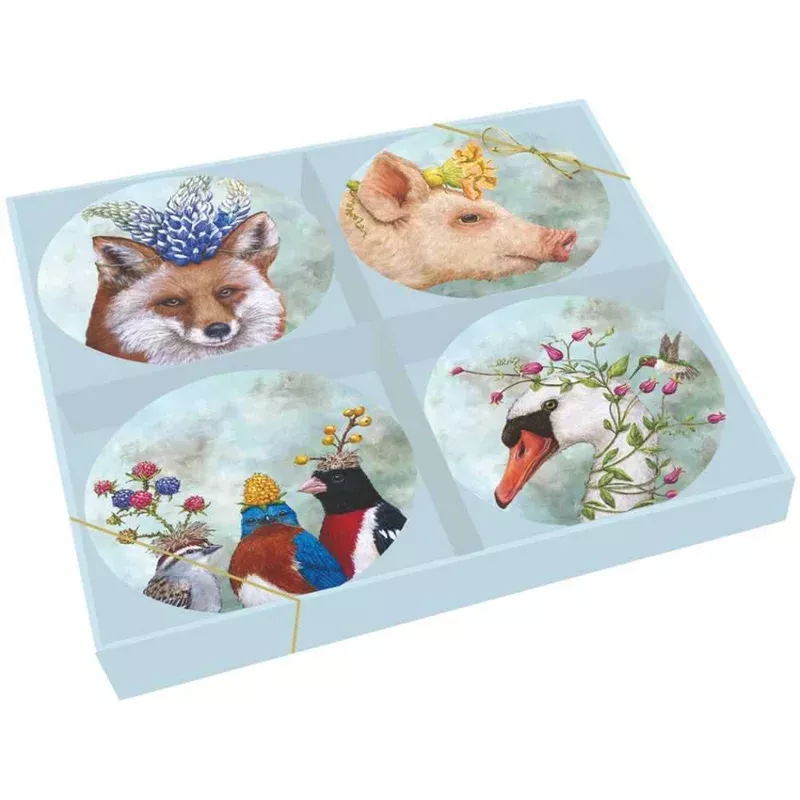 Vicki Sawyer Beatrice & Friends 7″ Appetizer Plates