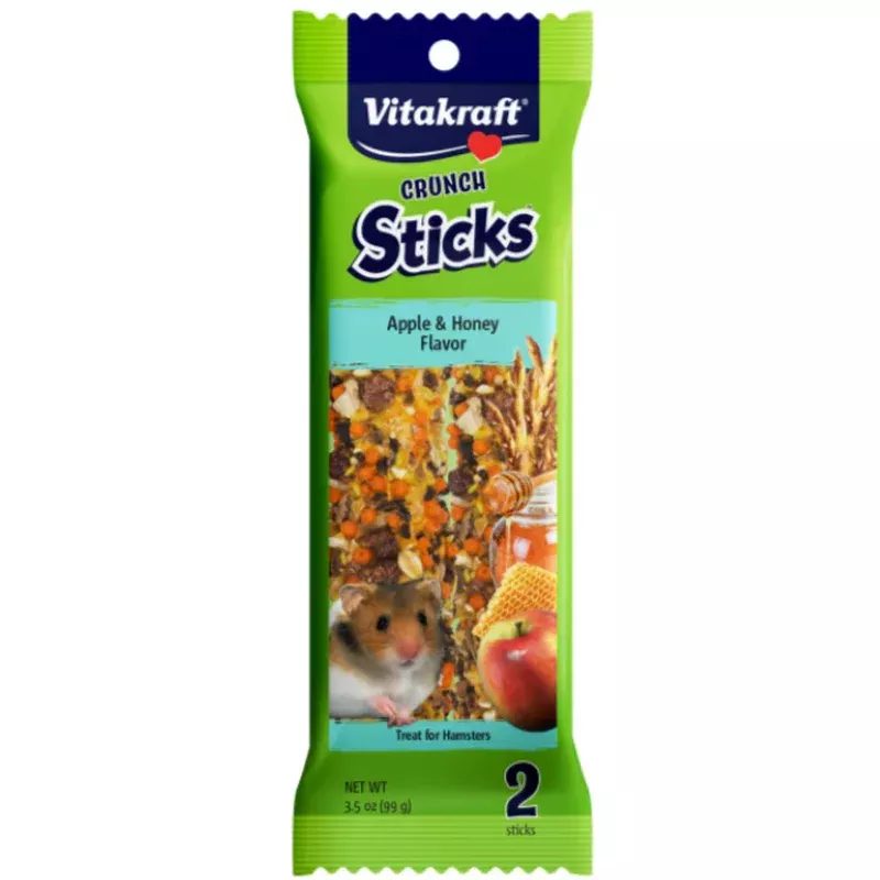 Vitakraft Crunch Sticks Apple & Honey for Hamsters