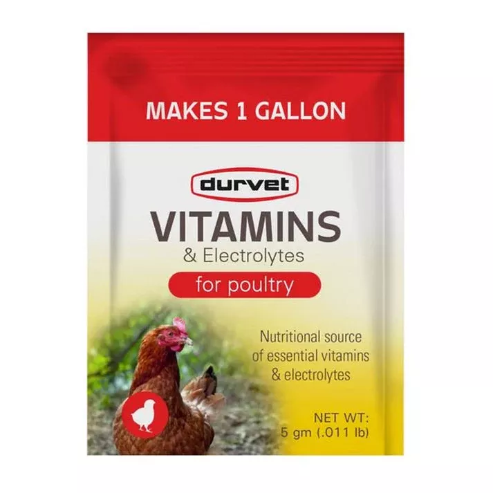 Vitamins & Electrolytes for Poultry Single Packets