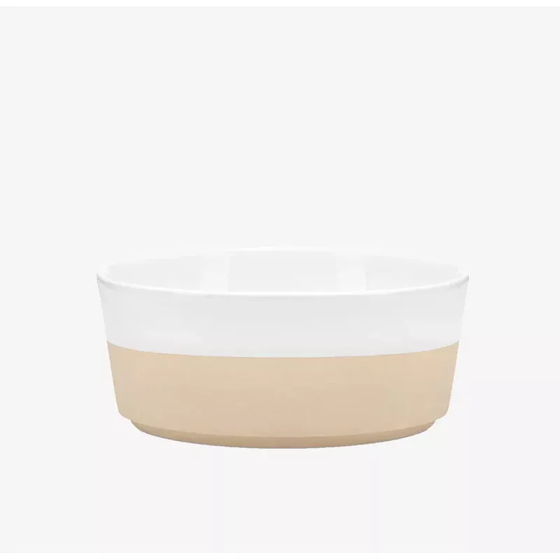 Waggo Textured Dipper Dog Bowl