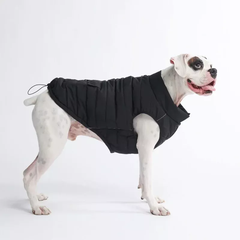 WarmShield Water-Resistant Jacket – Black
