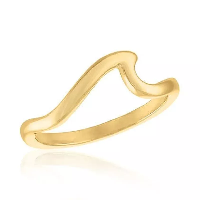 Wave Gold Layers Ring|6&7&8&9&7&8&9