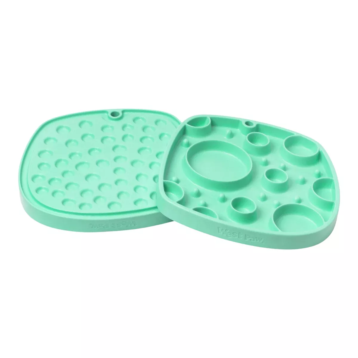 WEST PAW Bubbles Feast Mat for Dogs, Mint