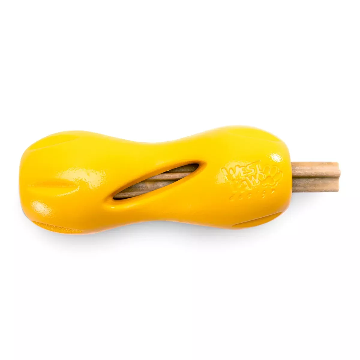 West Paw Qwizil Puzzle Dog Toy – Large – Sunflower
