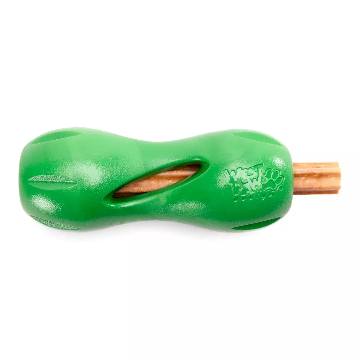 West Paw Qwizil Puzzle Dog Toy – Small – Clover