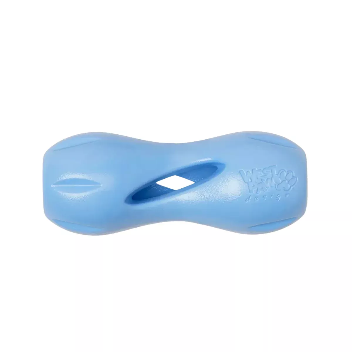 WEST PAW Qwizl Toy for Dogs, Perwinkle, L, 6.5″