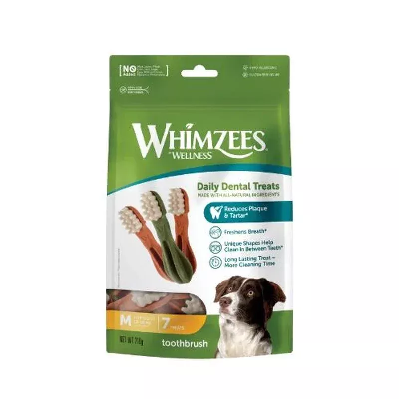 Whimzees Tooth Brushes Medium – (7pc)