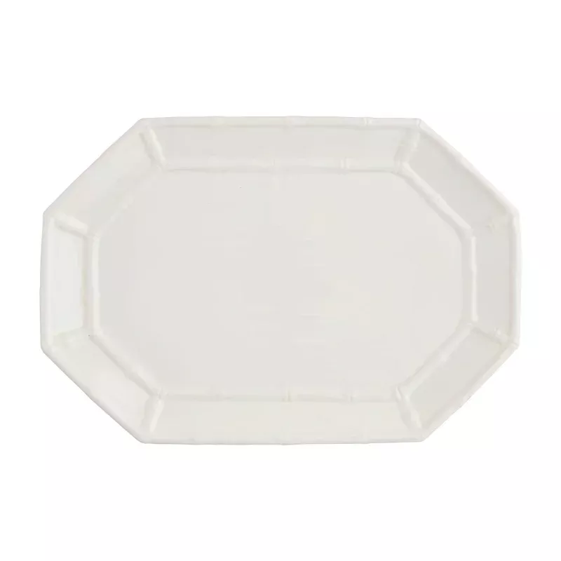 White Bamboo Platter