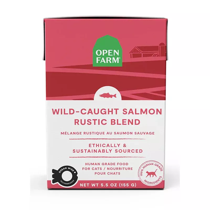 Wild-Caught Salmon Rustic Blend Wet Cat Food