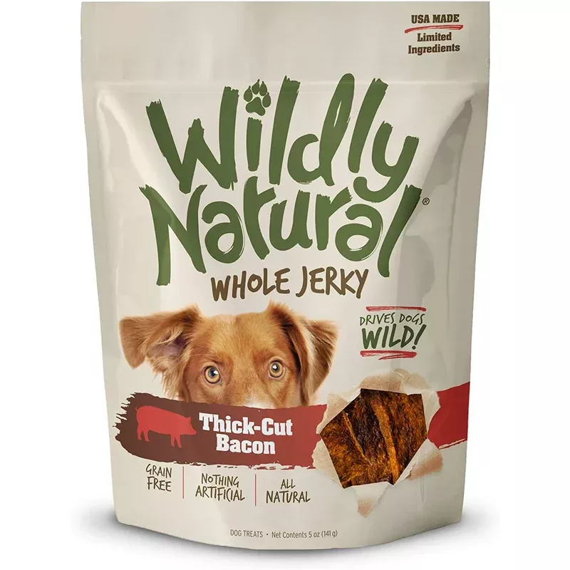 Wildly Natural Whole Jerky Thick Cut Bacon 5 oz