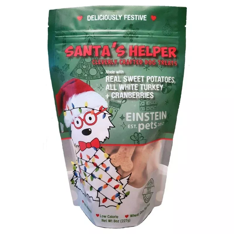 Wonder Bark Santa’s Helper Dog Treats – 8oz