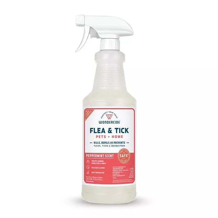 Wondercide Peppermint Flea & Tick Spray for Pets + Home