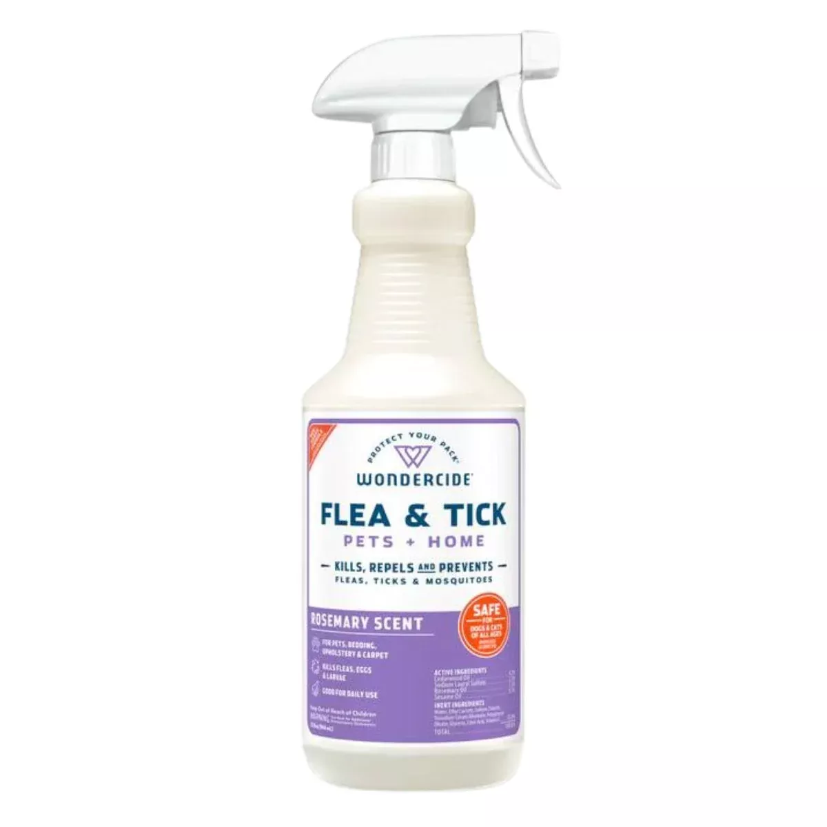 Wondercide Rosemary Flea & Tick Spray For Pets 32oz