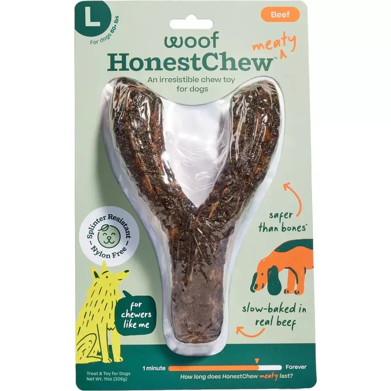 Woof HonestChew Meaty YGnawt – Large