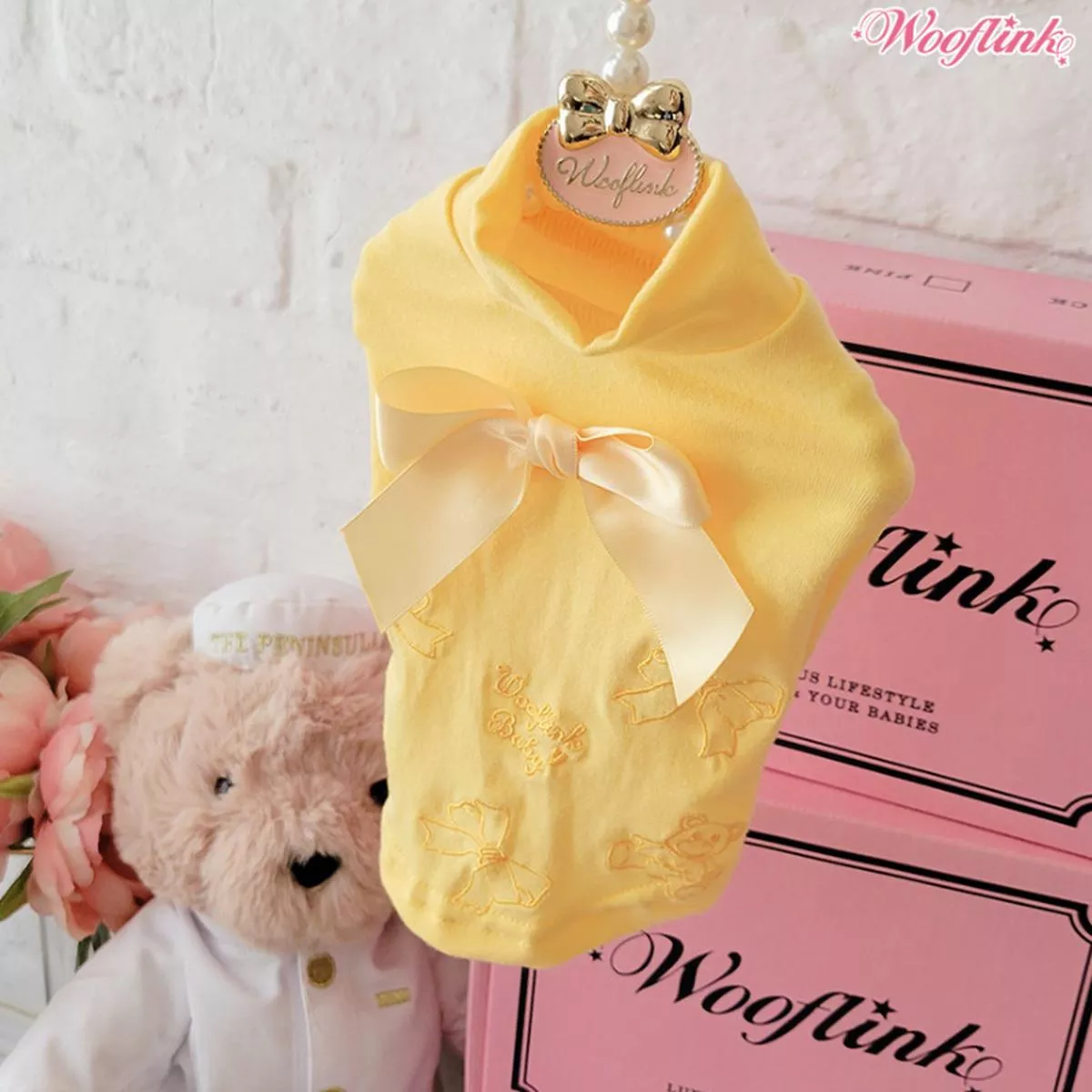 Wooflink Baby Turtleneck – Yellow