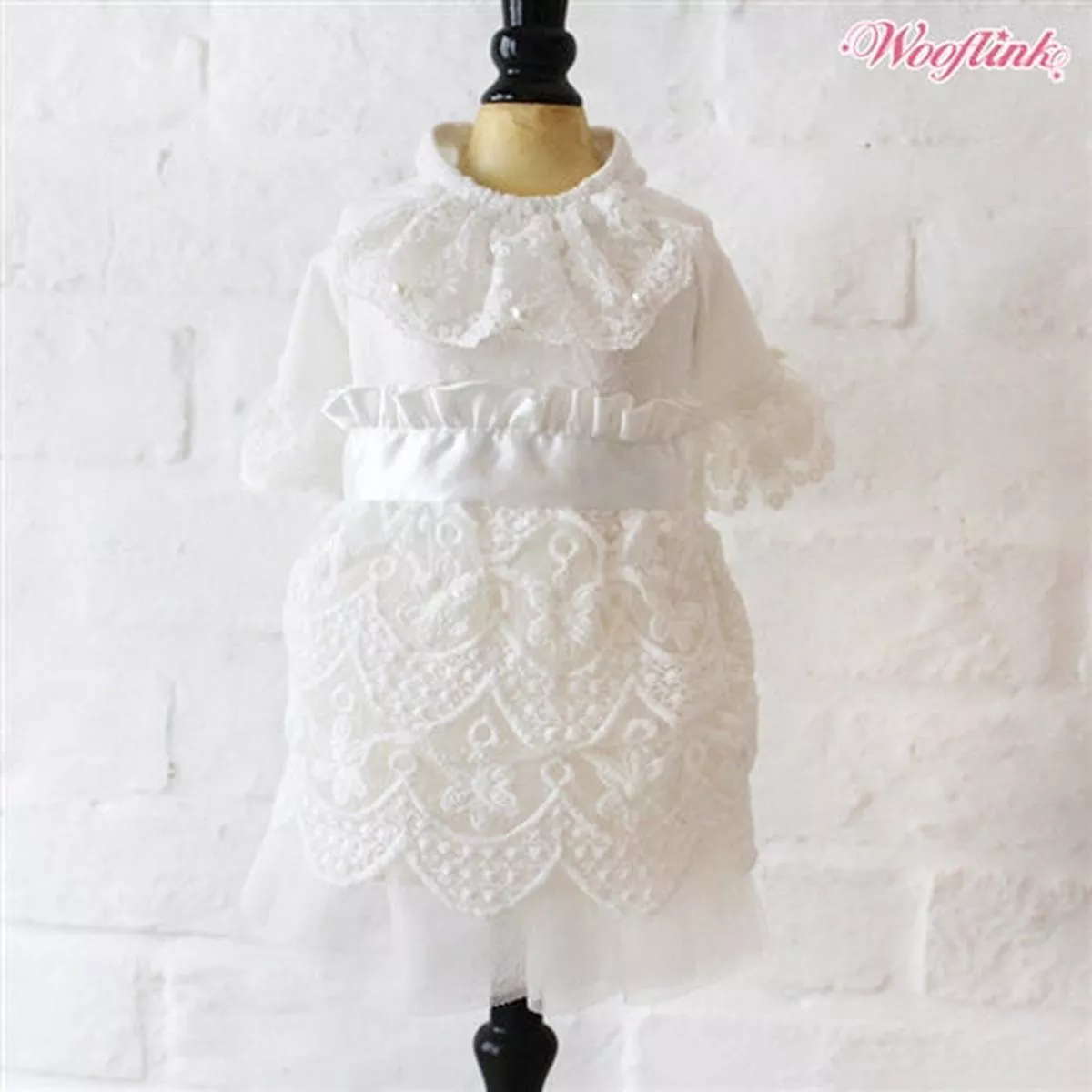 Wooflink Dreamy Afternoon Dress – White