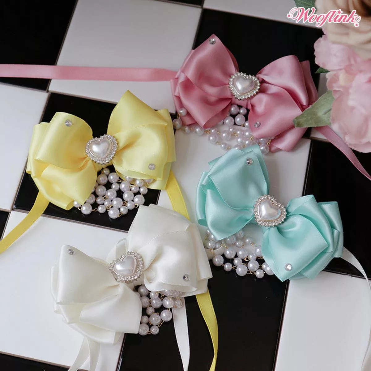 Wooflink Hi Spring Necklace in 4 Colors