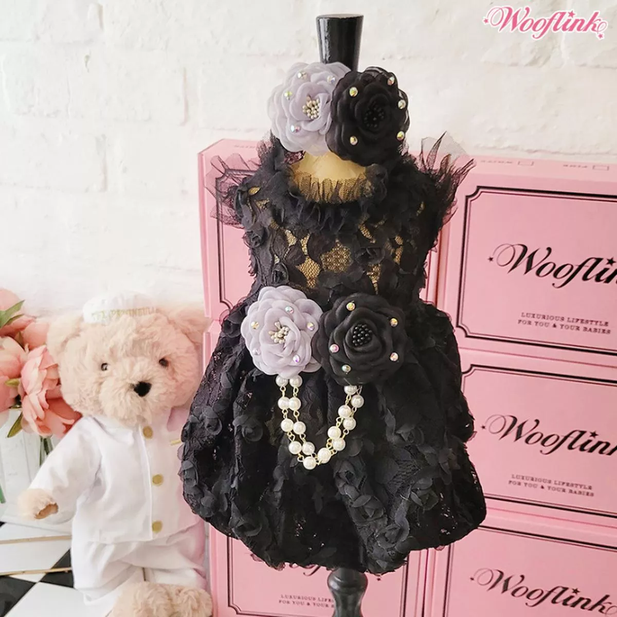 Wooflink Party Season Dress – Black