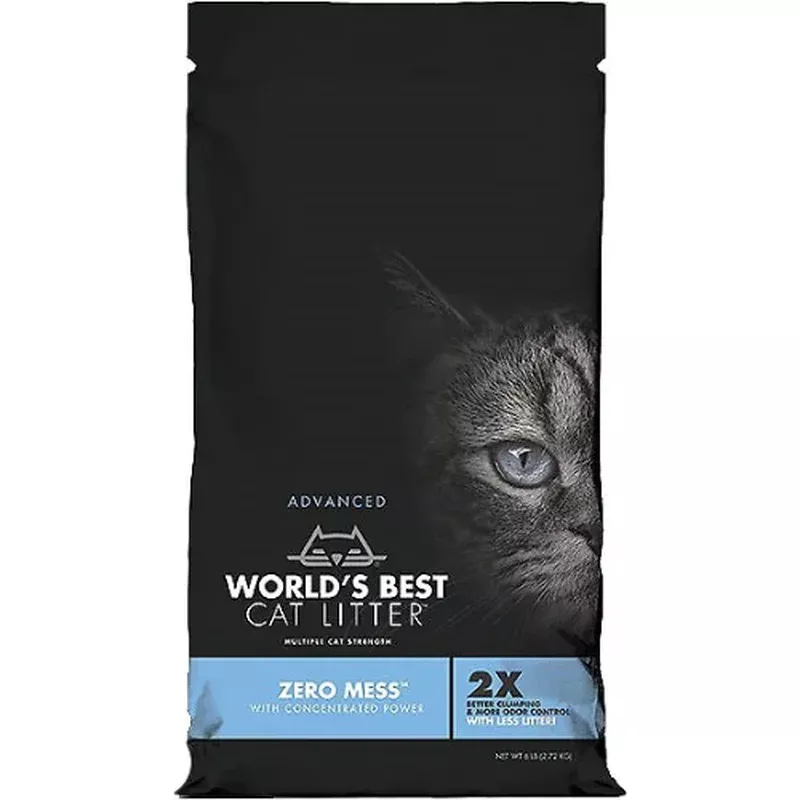 World’s Best Advanced Zero Mess Cat Litter 24lb
