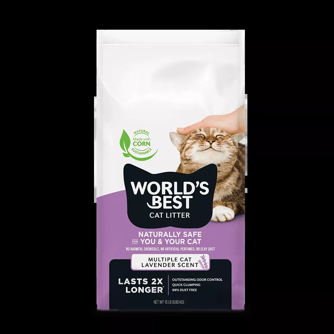 World’s Best Lavender Scented Multiple Cat Clumping 28lb