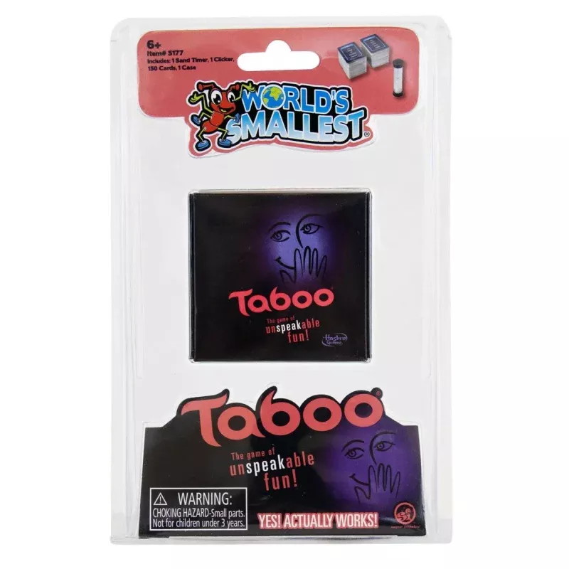 World’s Smallest Taboo