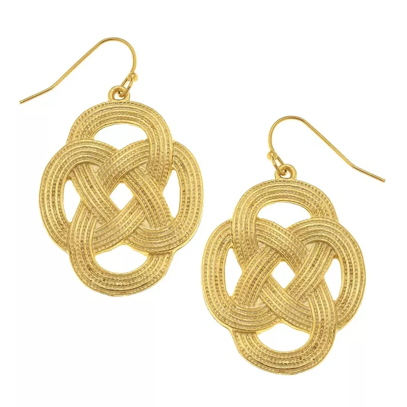 Woven Loop Earrings