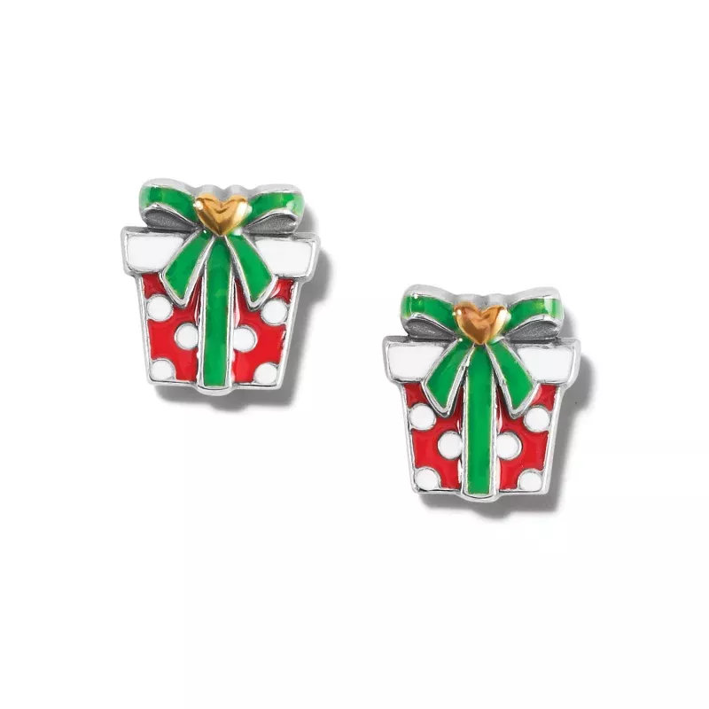 Wrapped With Love Post Earrings