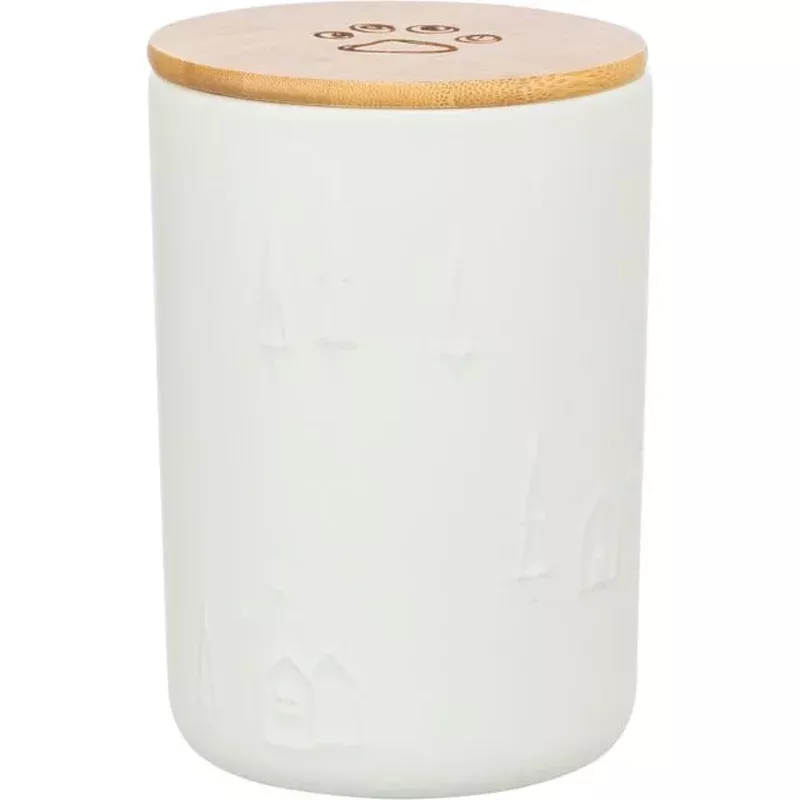 Xmas treat tin, ceramic,