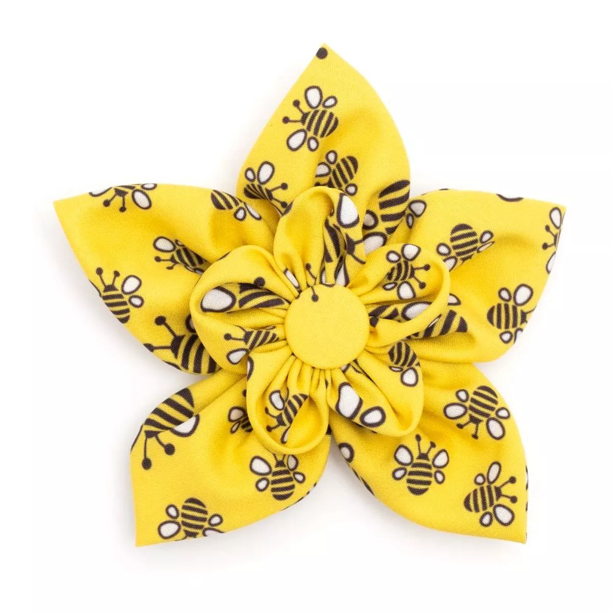 Yellow Bzzz! Flower Collar Slider