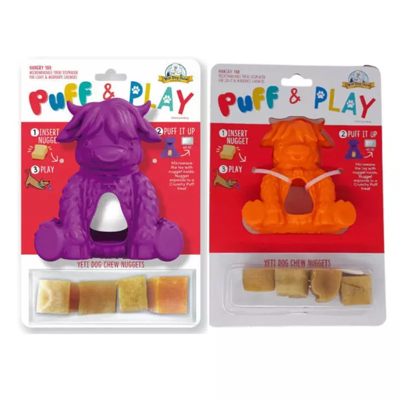 Yeti Hangry Yak Puff & Play Toy