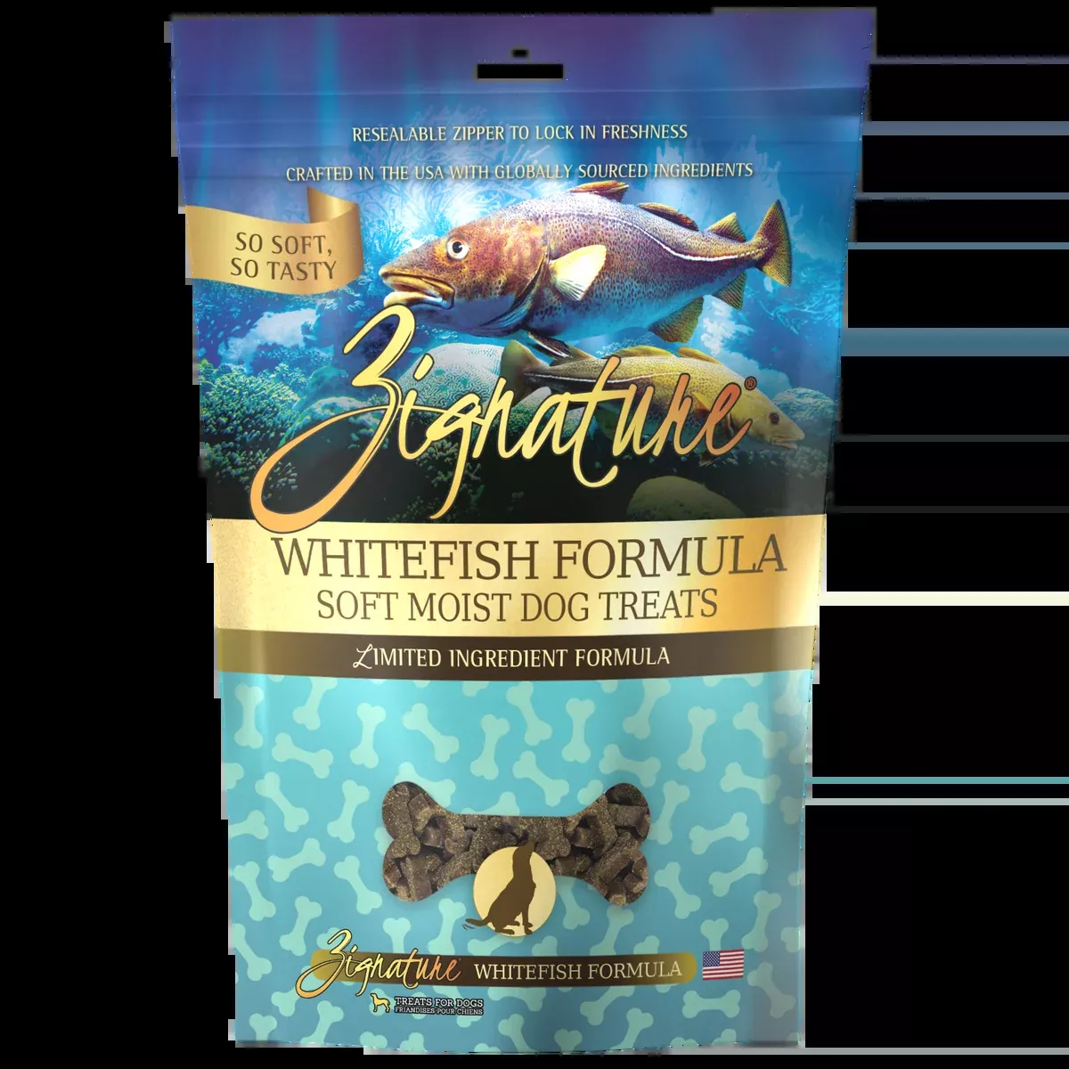 Zignature Whitefish Soft Moist Treats for Dogs