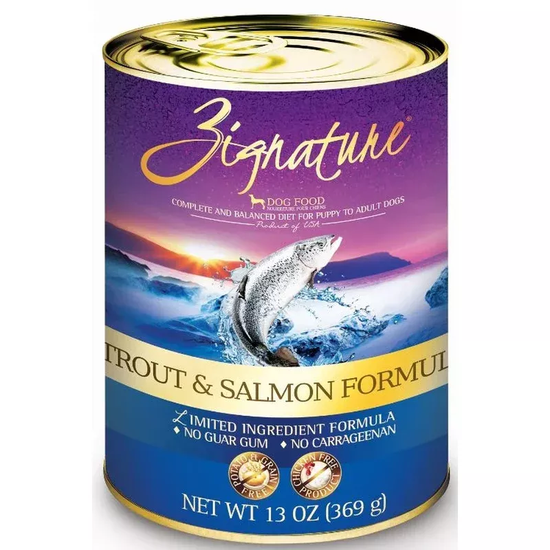 Zignature Wild Trout and Salmon Formula