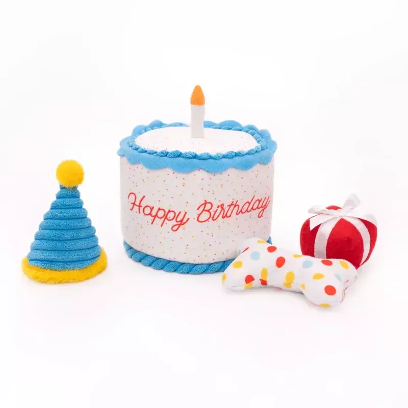 Zippy Paws Burrow – Birthday Cake