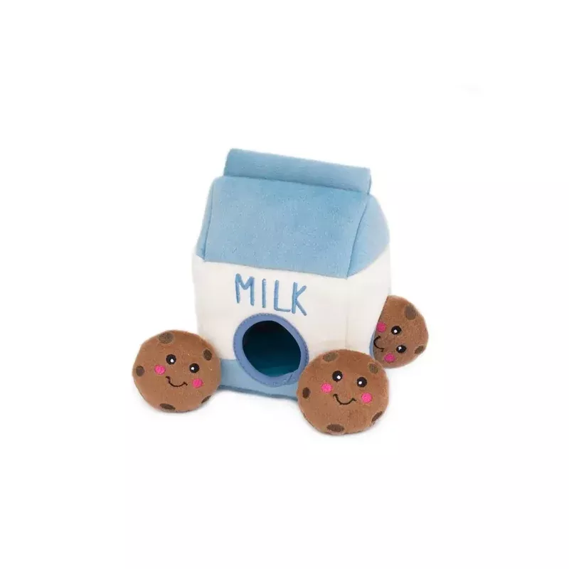 Zippy Paws Burrow – Milk and Cookies