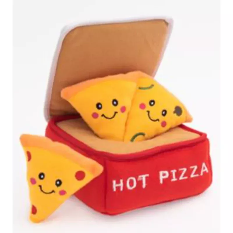 Zippy Paws Burrow Pizza Box Toy