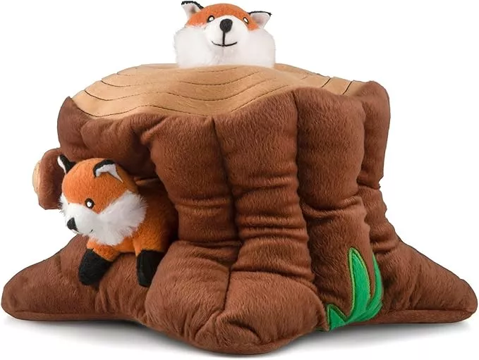 ZippyPaws Burrow Fox Stump