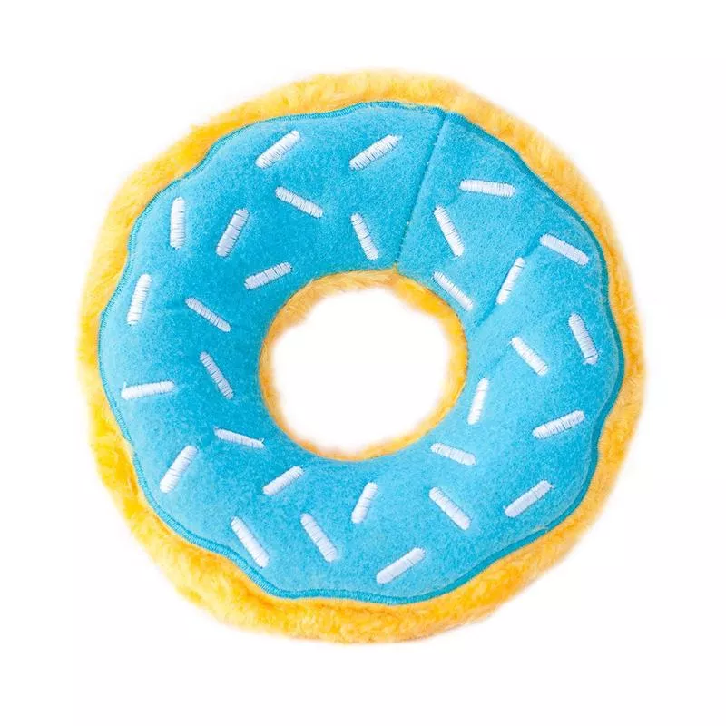 ZippyPaws Donutz Dog Toy Blueberry MD
