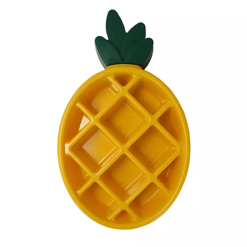 ZippyPaws Happy Bowl Slow Feeder – Pineapple