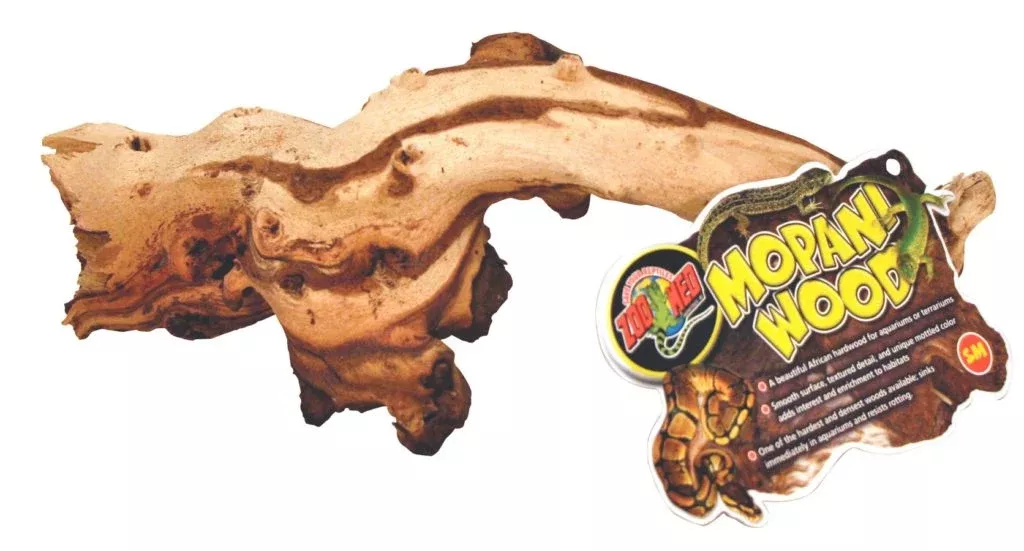 Zoo Med Mopani Wood Reptile Habitat Accessories – Large