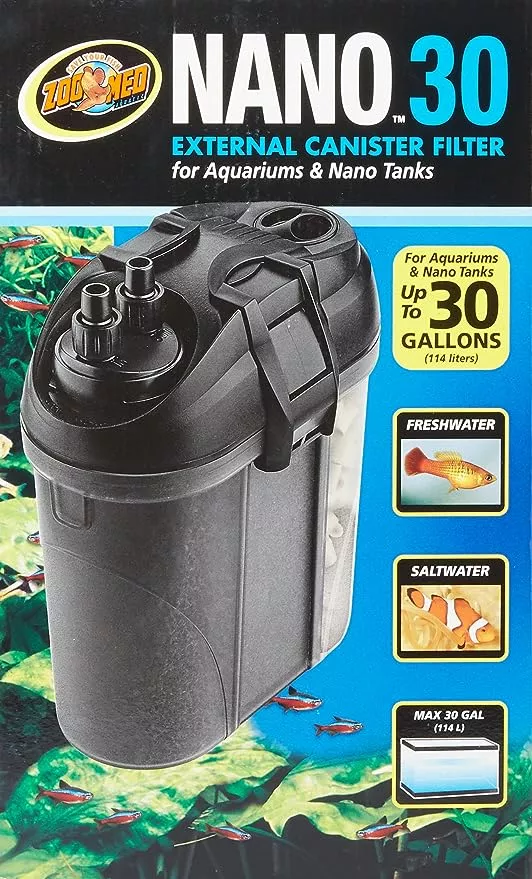 ZooMed Nano 30 External Canister Filter