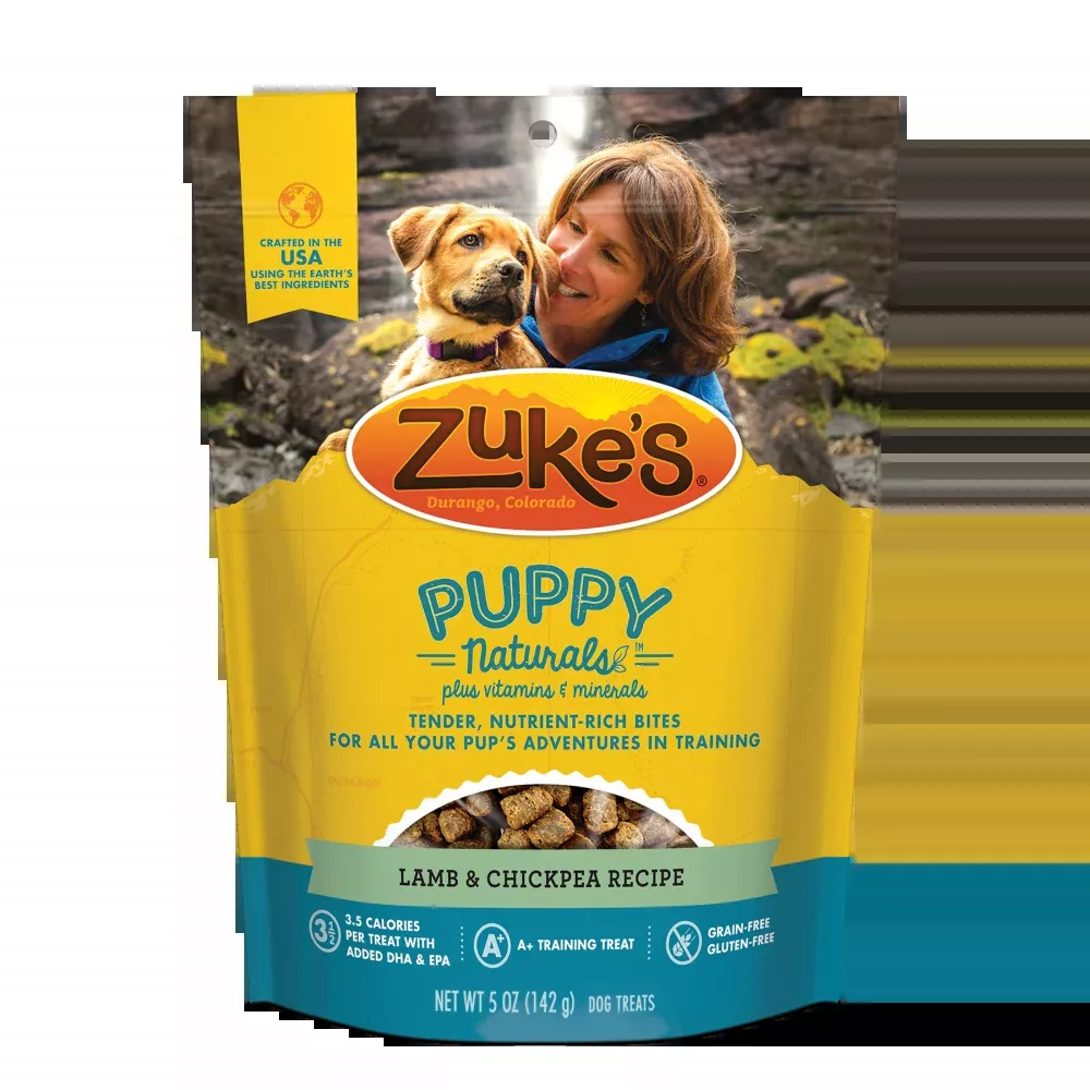 Zukes Puppy Naturals Grain Free Lamb and Chickpea Dog Treats
