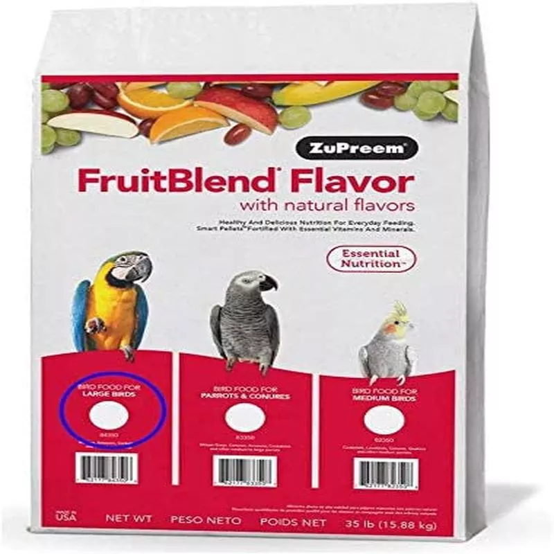 ZuPreem FruitBlend Bird Food Large Birds 35 lb – Default Title