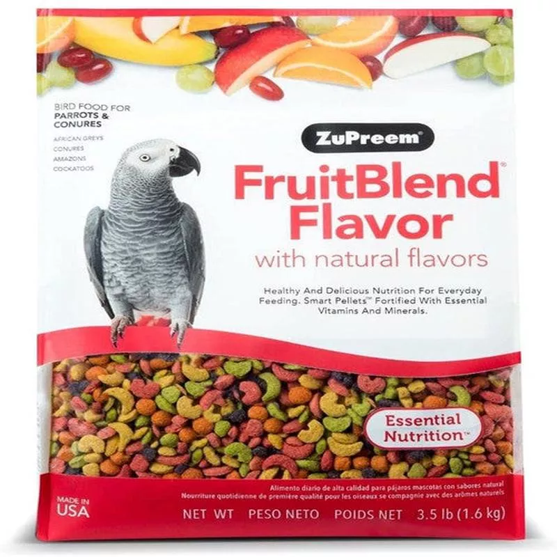 ZuPreem FruitBlend Bird Food Parrots & Conures 3.5 lb – Default Title