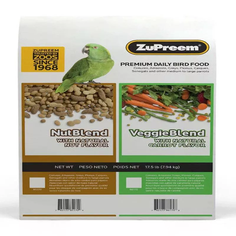 ZuPreem NutBlend Bird Food Parrots & Conures 17.5 lb – Default Title