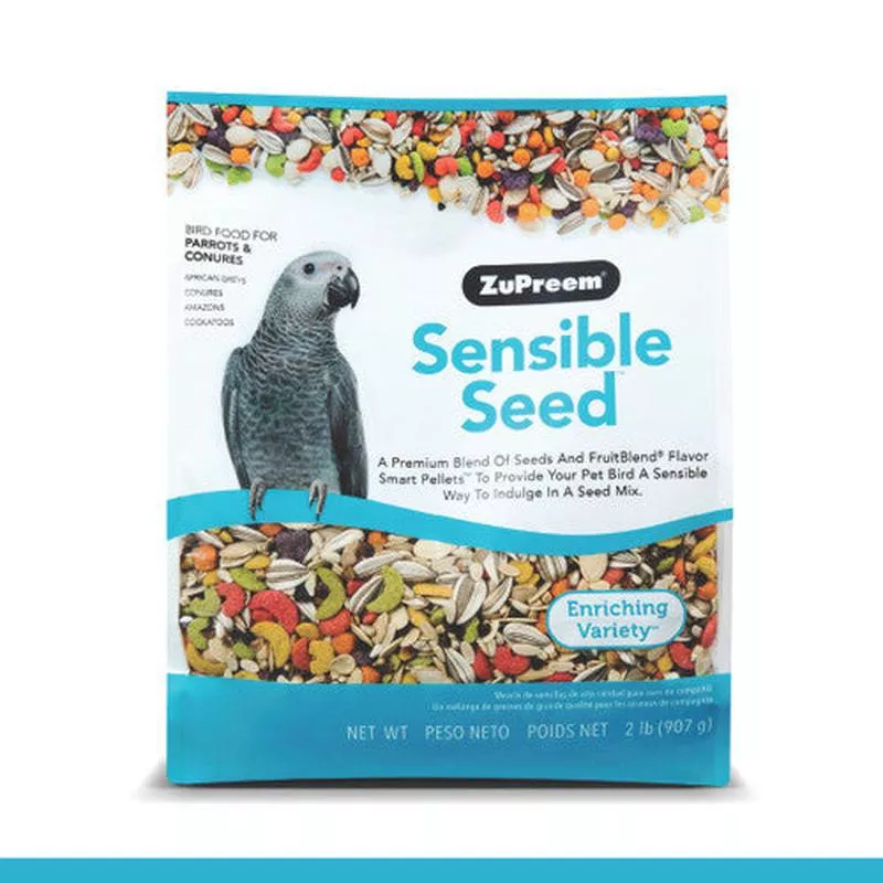 ZuPreem Sensible Seed Bird Food Parrots & Conures 2 lb – Default Title