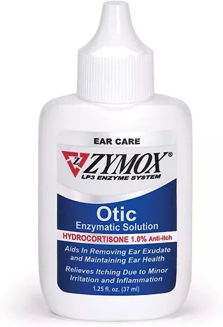 Zymox Otic Enzymatic Solution with Hydrocortisone